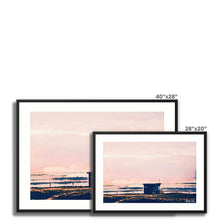 Load image into Gallery viewer, Lifeguard Hut Sunset - Crooklets Framed Canvas
