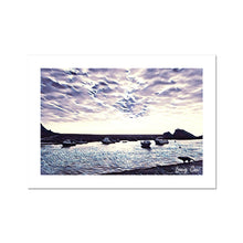Load image into Gallery viewer, Evening Lock Gates - Bude Photo Art Print