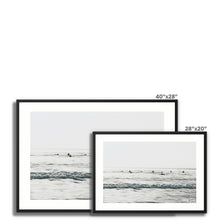 Load image into Gallery viewer, Black Rock Surfers - B&W Collection Framed Canvas