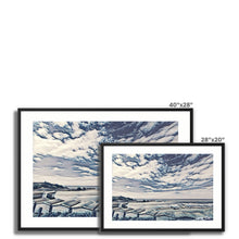 Load image into Gallery viewer, Sea Pool Views - Bude Framed Canvas