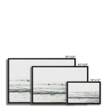 Load image into Gallery viewer, Black Rock Surfers - B&W Collection Framed Canvas