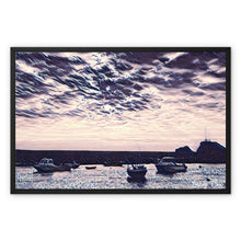 Load image into Gallery viewer, Lock Gate Lull - Bude Framed Canvas