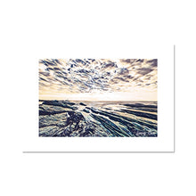 Load image into Gallery viewer, Tides out Sundown - Crooklets Photo Art Print