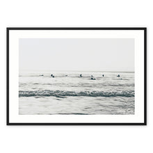 Load image into Gallery viewer, Black Rock Surfers - B&W Collection Framed Canvas