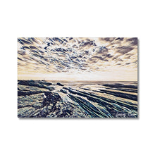 Load image into Gallery viewer, Tides out Sundown - Crooklets Canvas