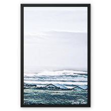 Load image into Gallery viewer, Big Waves - Crooklets - Bude Framed Canvas