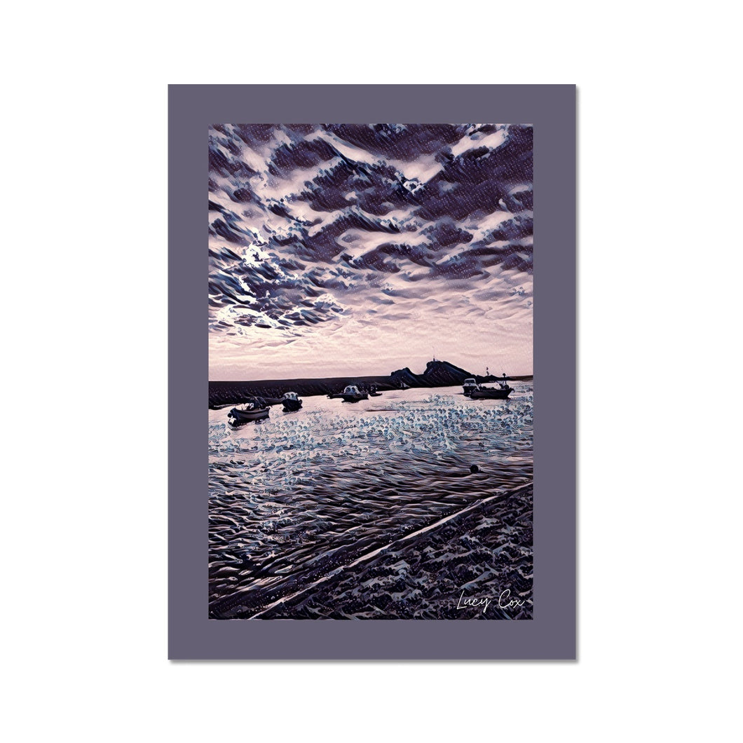 Violet Views - Summerleaze Fine Art Print