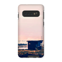 Load image into Gallery viewer, Lifeguard Hut Sunset - Crooklets Tough Phone Case
