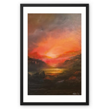 Load image into Gallery viewer, Red Mist Framed Canvas
