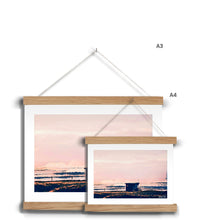 Load image into Gallery viewer, Lifeguard Hut Sunset - Crooklets Fine Art Print with Hanger
