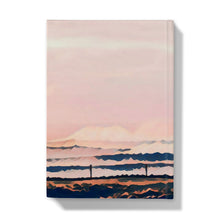 Load image into Gallery viewer, Lifeguard Hut Sunset - Crooklets Hardback Journal
