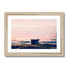 Load image into Gallery viewer, Lifeguard Hut Sunset - Crooklets Framed Print
