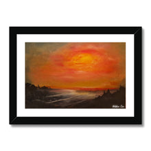 Load image into Gallery viewer, Orange Shadows Framed Print
