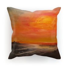 Load image into Gallery viewer, Orange Shadows Cushion
