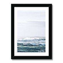 Load image into Gallery viewer, Big Wave - Crooklets Framed Print
