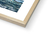 Load image into Gallery viewer, Big Wave - Crooklets Framed Print
