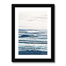 Load image into Gallery viewer, Barrel Rock - Bude Framed Print
