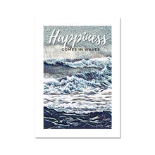 Load image into Gallery viewer, Happiness - Comes In Waves Photo Art Print
