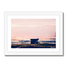 Load image into Gallery viewer, Lifeguard Hut Sunset - Crooklets Framed Print
