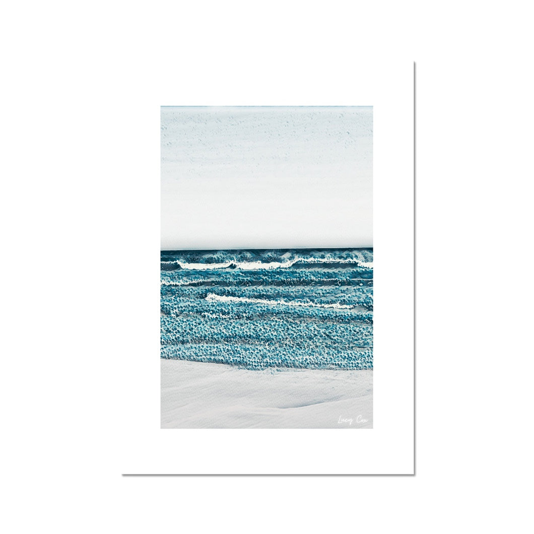 Shoreline Ripples Fine Art Print