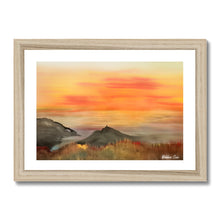 Load image into Gallery viewer, Sunset over Mount Framed Print
