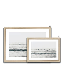 Load image into Gallery viewer, Black Rock Surfers - B&amp;W Collection Framed Print
