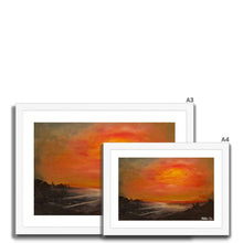 Load image into Gallery viewer, Orange Shadows Framed Print
