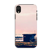 Load image into Gallery viewer, Lifeguard Hut Sunset - Crooklets Tough Phone Case
