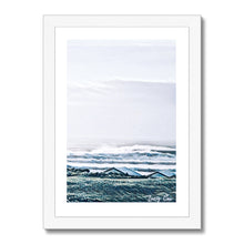 Load image into Gallery viewer, Big Wave - Crooklets Framed Print
