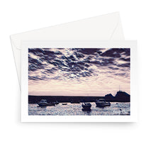 Load image into Gallery viewer, Lock Gate Lull - Bude  Greeting Card
