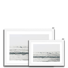 Load image into Gallery viewer, Black Rock Surfers - B&amp;W Collection Framed Print
