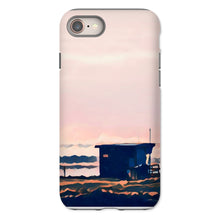 Load image into Gallery viewer, Lifeguard Hut Sunset - Crooklets Tough Phone Case
