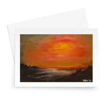 Load image into Gallery viewer, Orange Shadows Greeting Card
