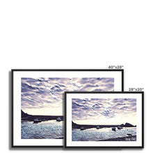 Load image into Gallery viewer, Evening Lock Gates - Bude Framed Canvas
